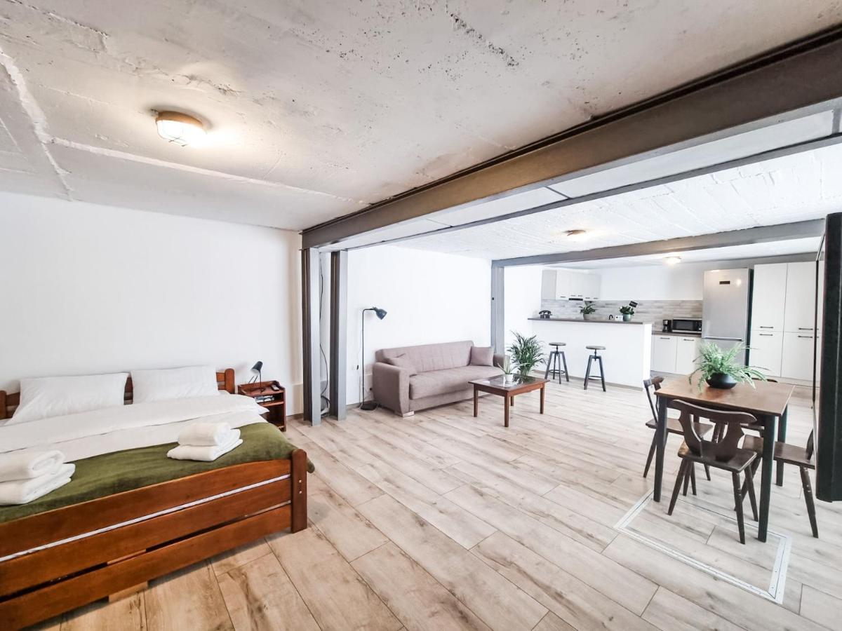 Апартаменты The Cozy Bunker Сибиу Экстерьер фото